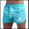 Shorts Atlético de Verano para Hombre - Secado Rápido, Cintura Elástica.