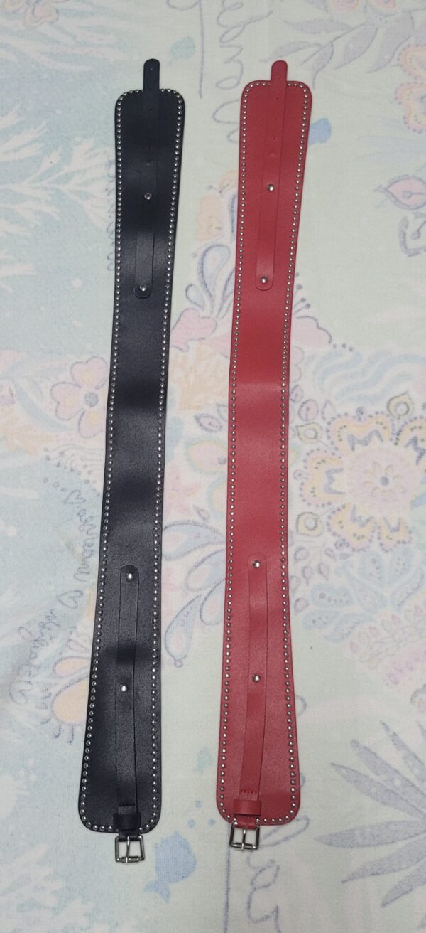 Cinturón para Damas, Elegante de Cintura Ancha, con Remaches y Ebilla de Metal.