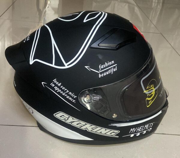 Casco Integral Certificado.