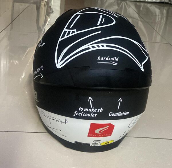 Casco Integral Certificado.